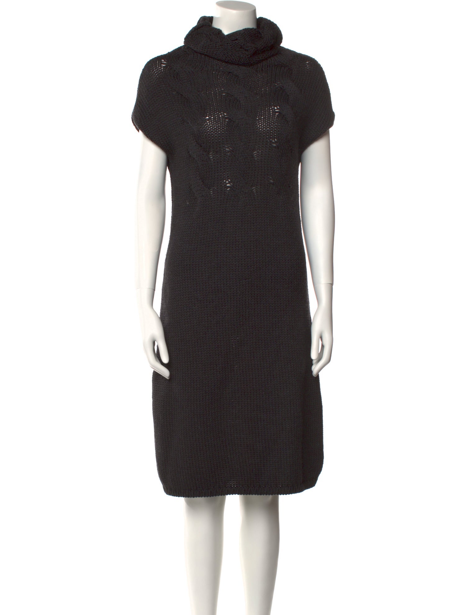 Giambattista Valli Virgin Wool Midi Length Dress