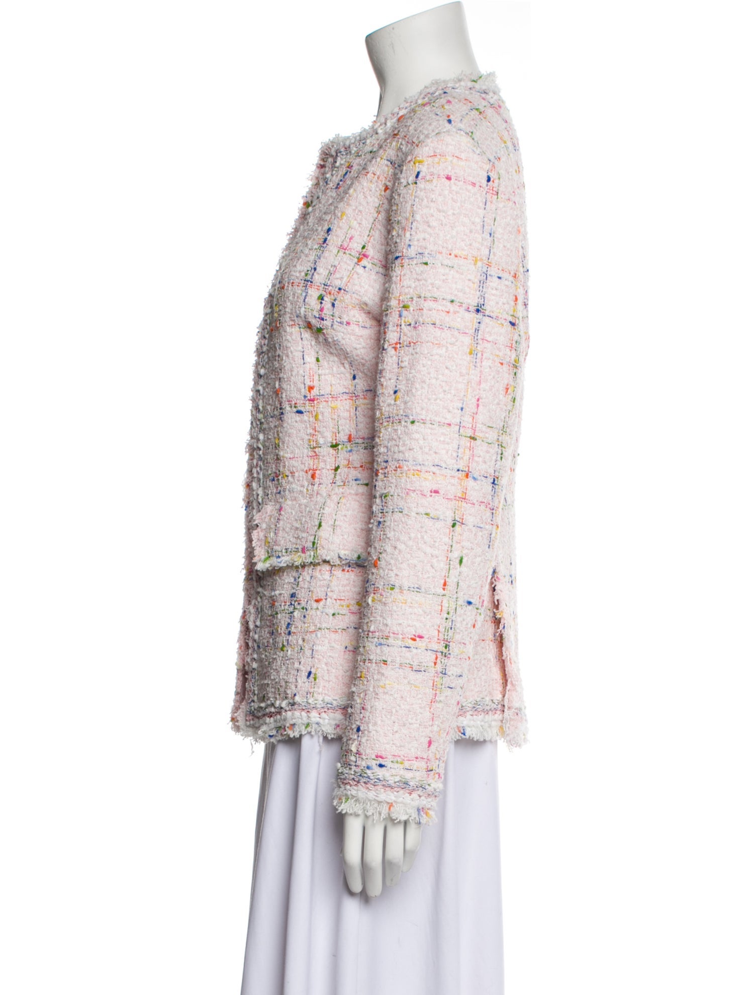 Giambattista Valli Tweed Pattern Evening Jacket