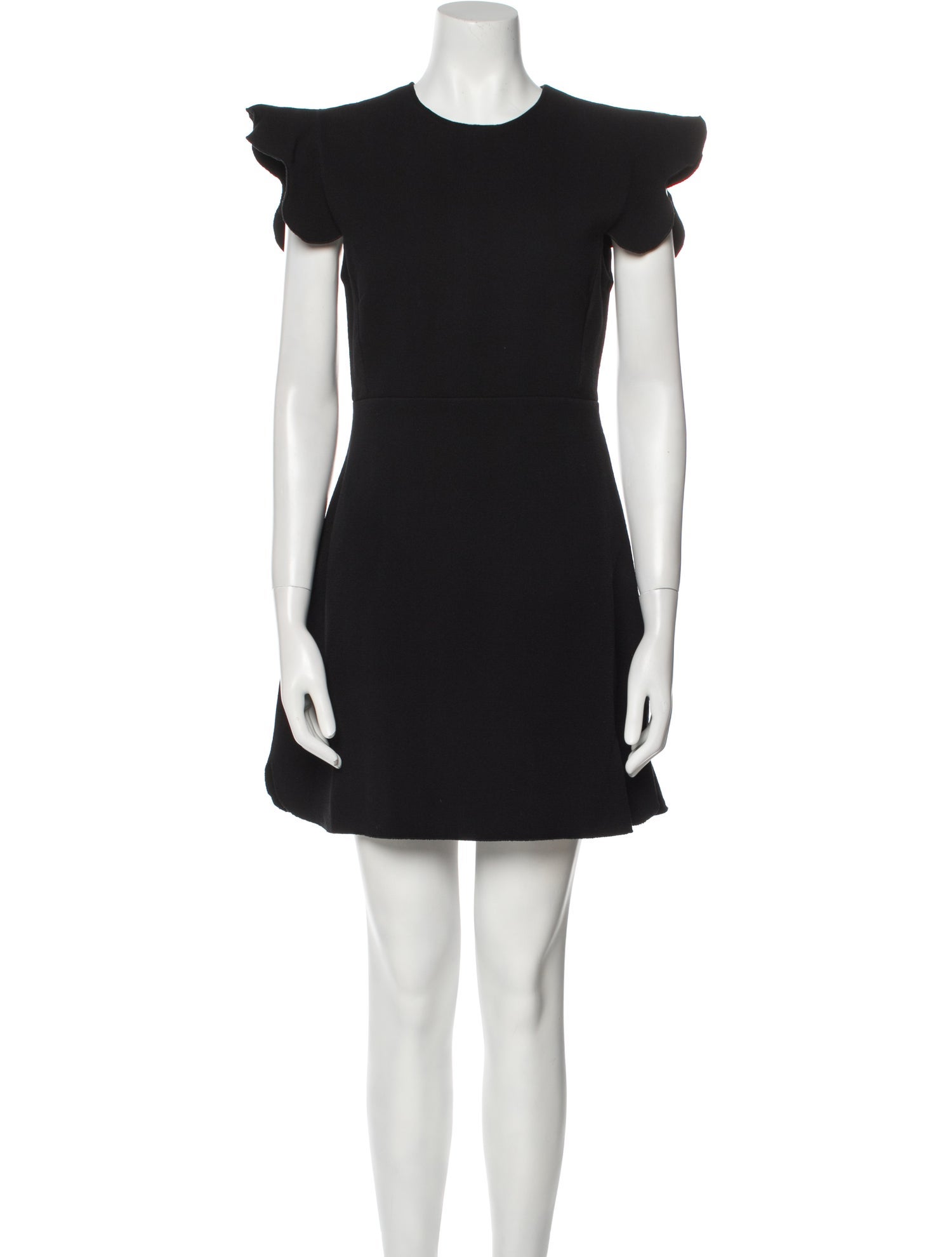 Giambattista Valli Crew Neck Mini Dress