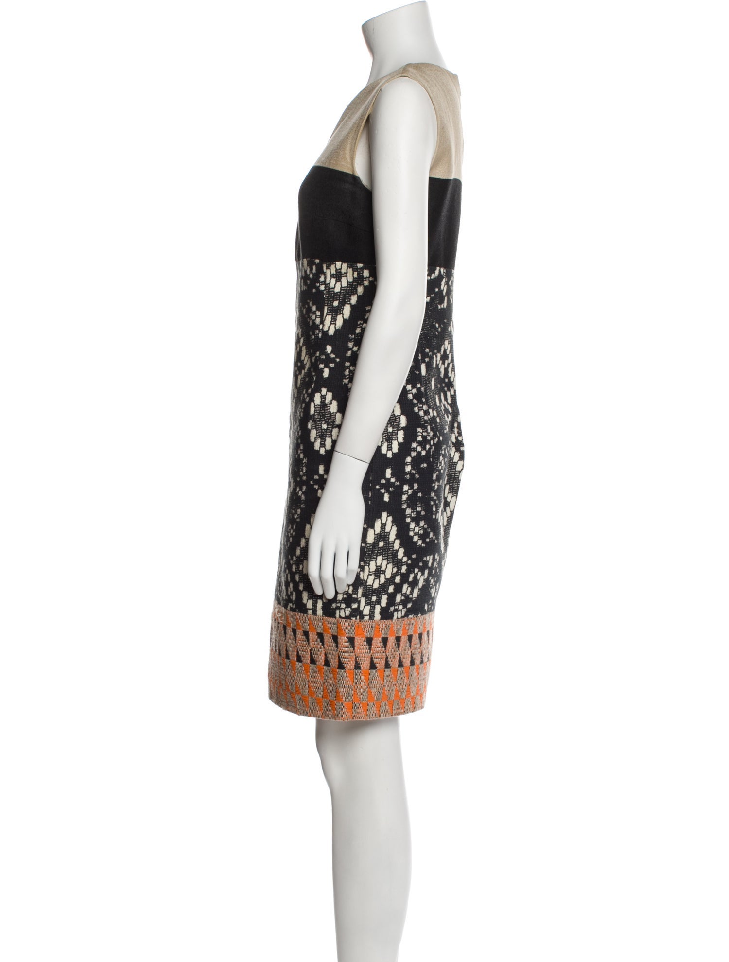 Giambattista Valli Printed Knee-Length Dress