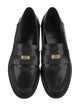 Giambattista Valli Patent Leather Whipstitch Trim Loafers