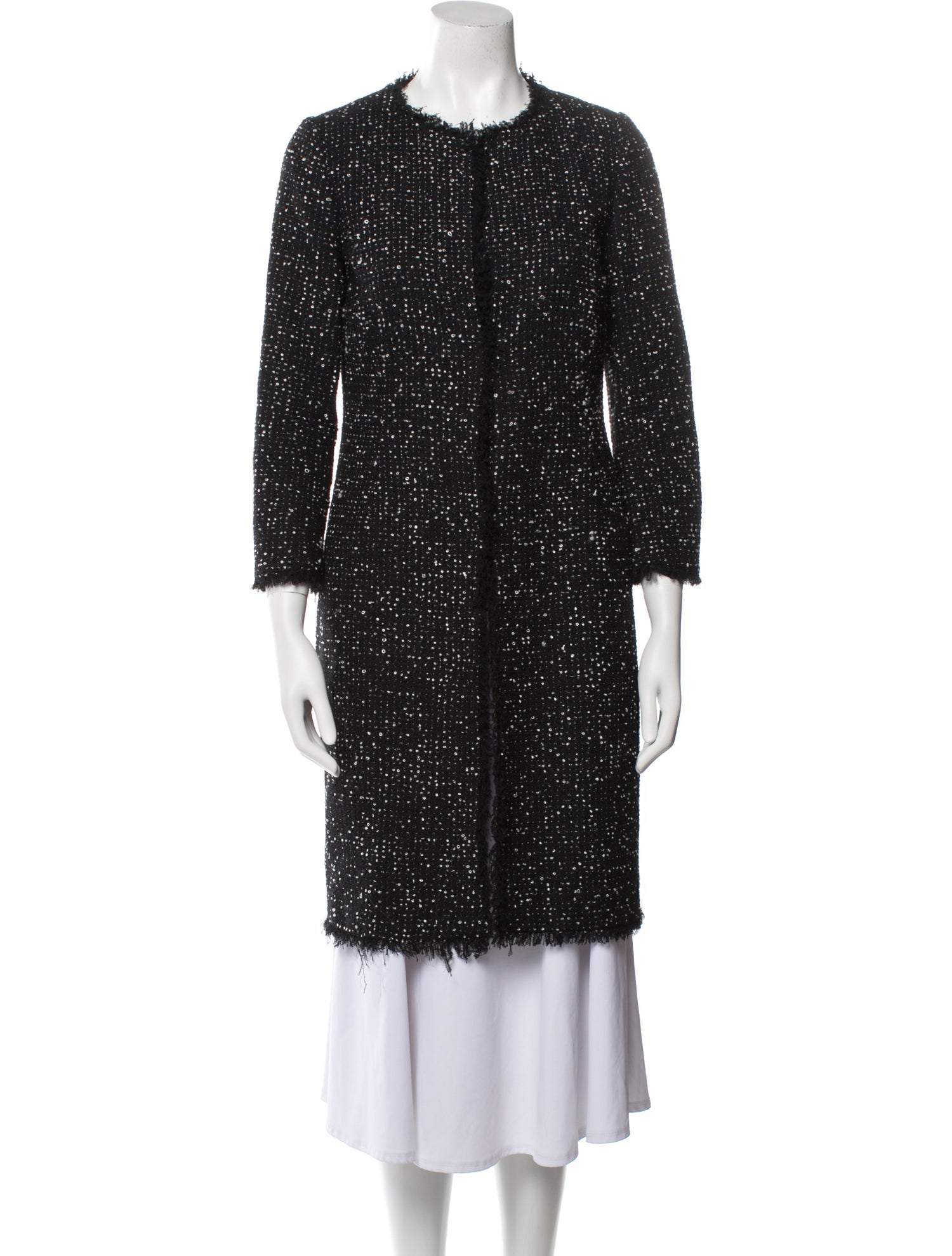 Giambattista Valli Tweed Pattern Coat