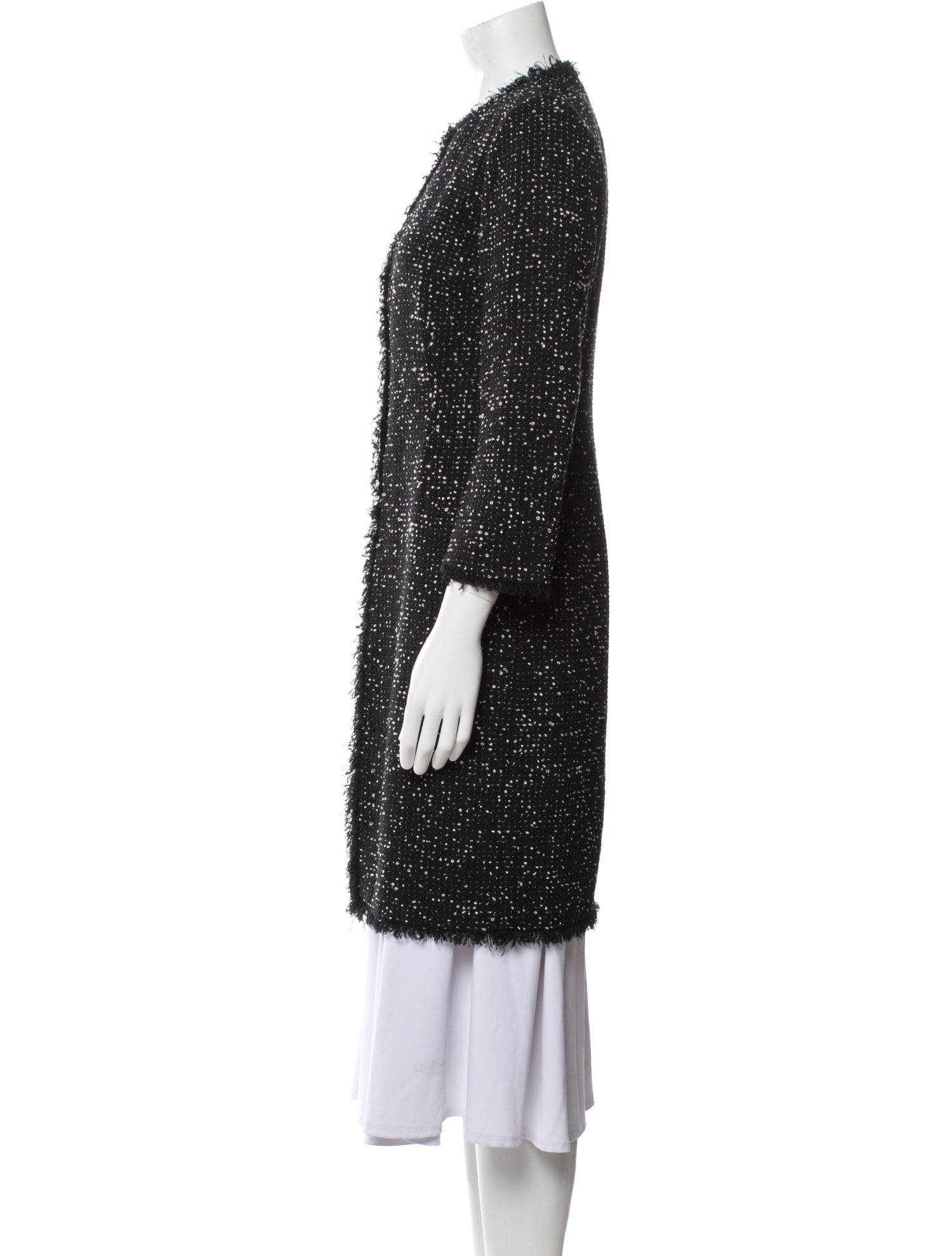 Giambattista Valli Tweed Pattern Coat