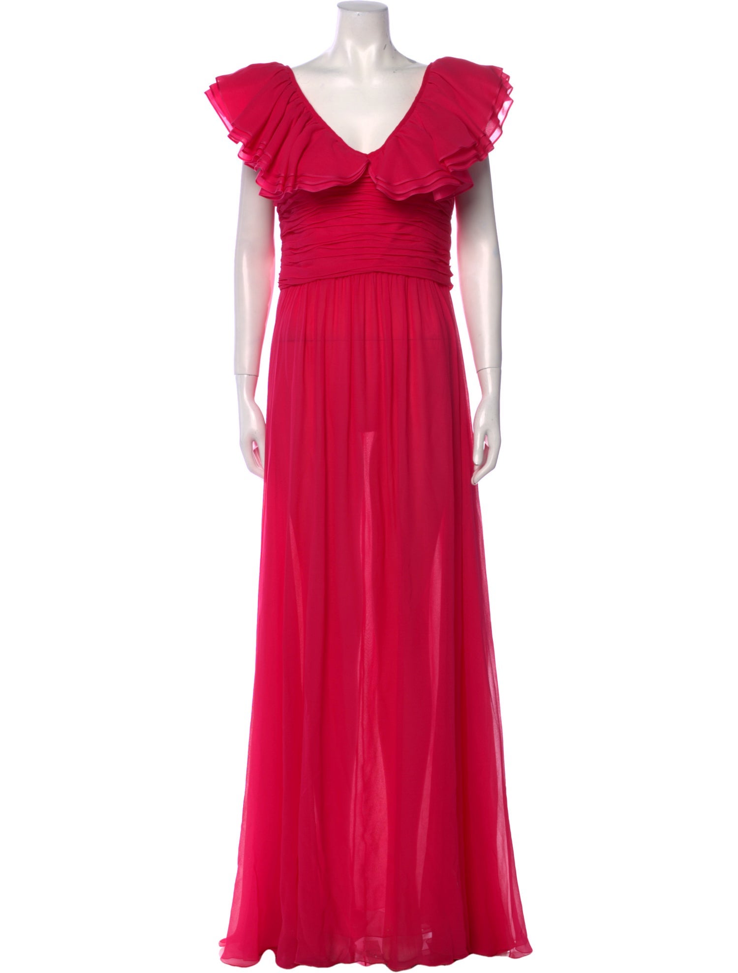 Giambattista Valli Silk Long Dress