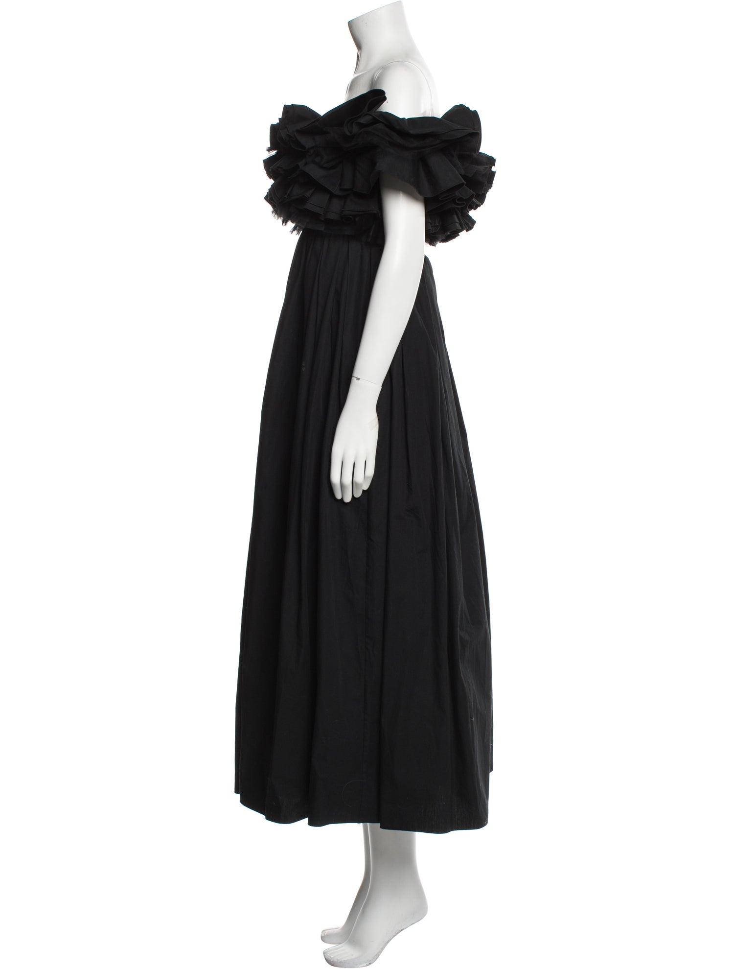 Giambattista Valli Off-The-Shoulder Long Dress