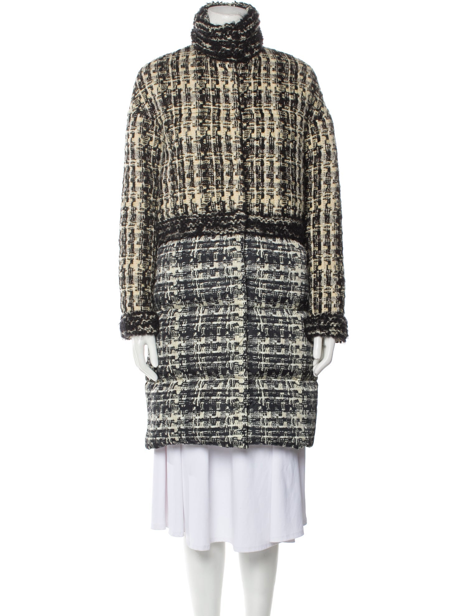 Giambattista Valli Tweed Pattern Coat