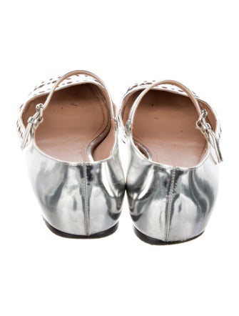 Giambattista Valli Patent Leather Mary Jane Flats