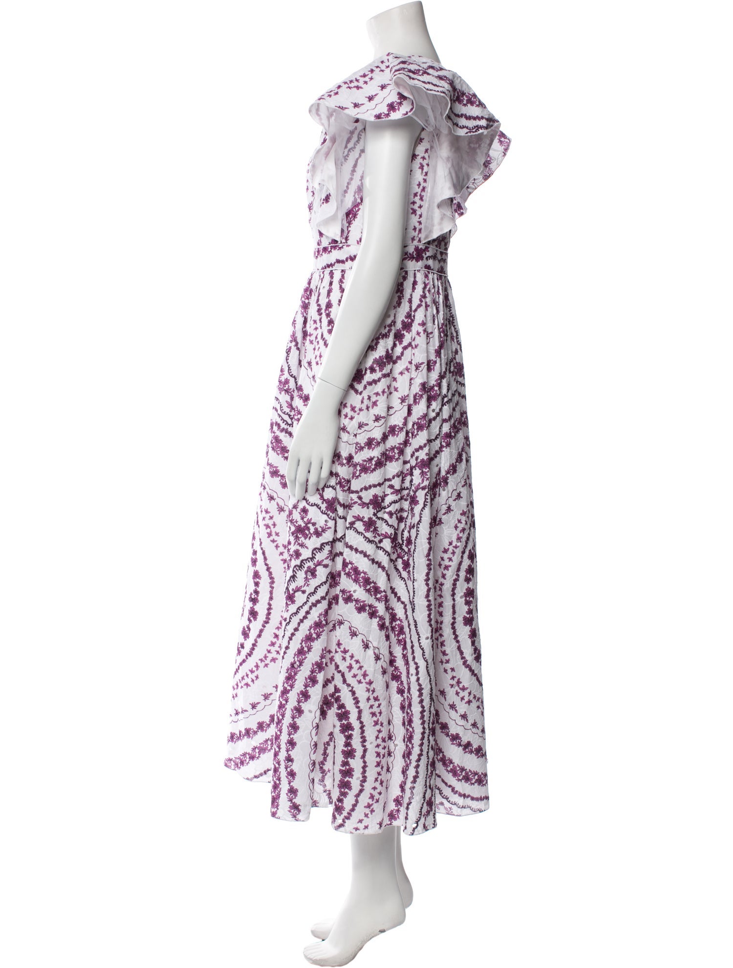 Giambattista Valli Printed Long Dress w/ Tags