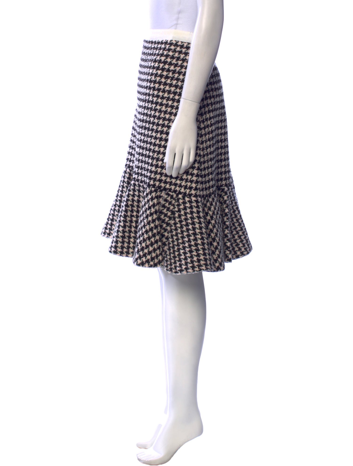 Giambattista Valli Virgin Wool Knee-Length Skirt