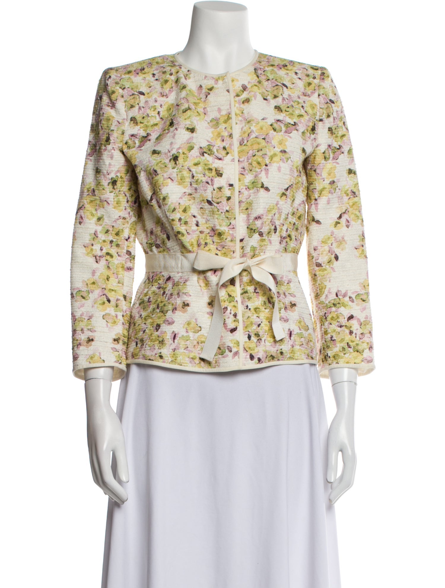 Giambattista Valli Floral Print Jacket