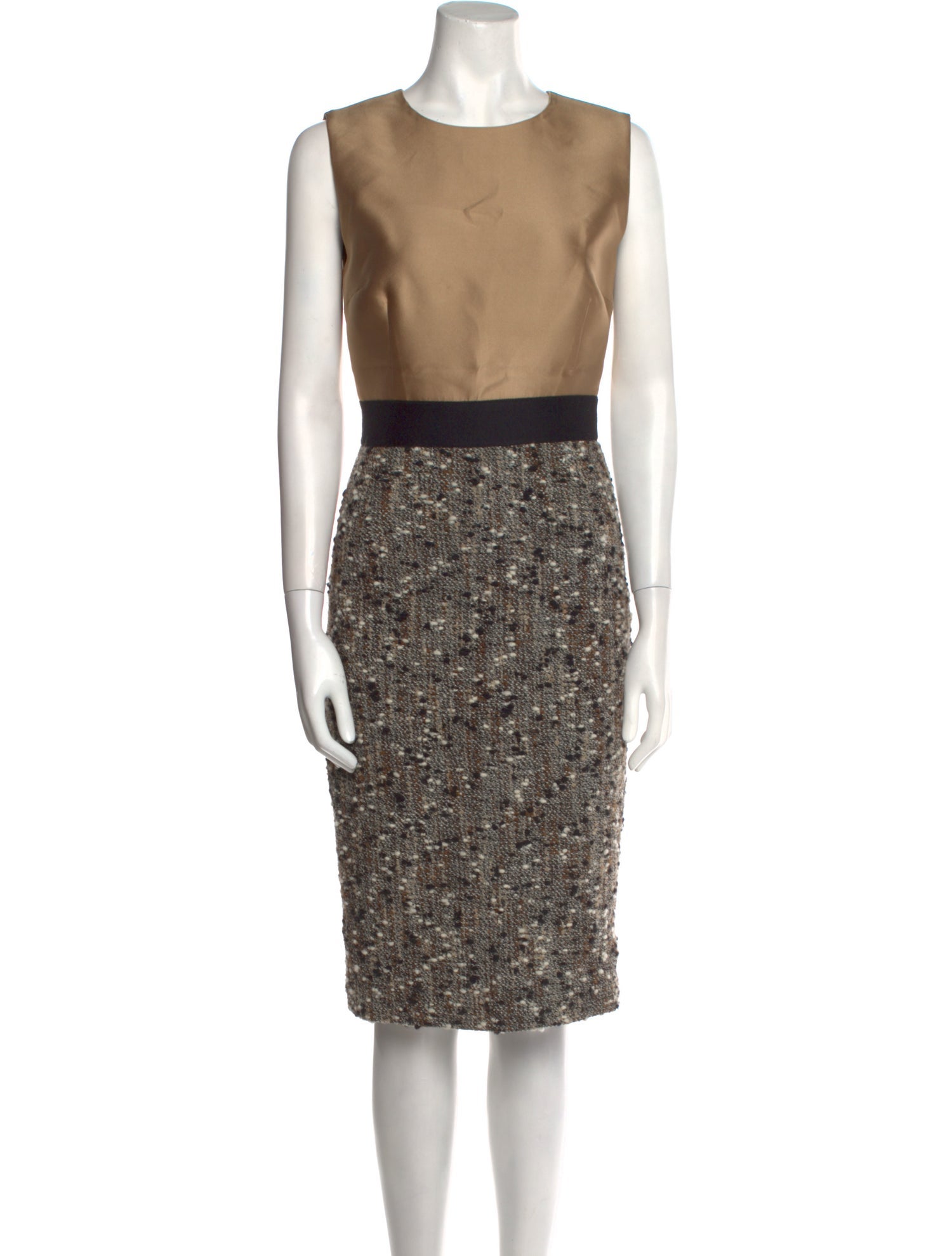 Giambattista Valli Wool Midi Length Dress