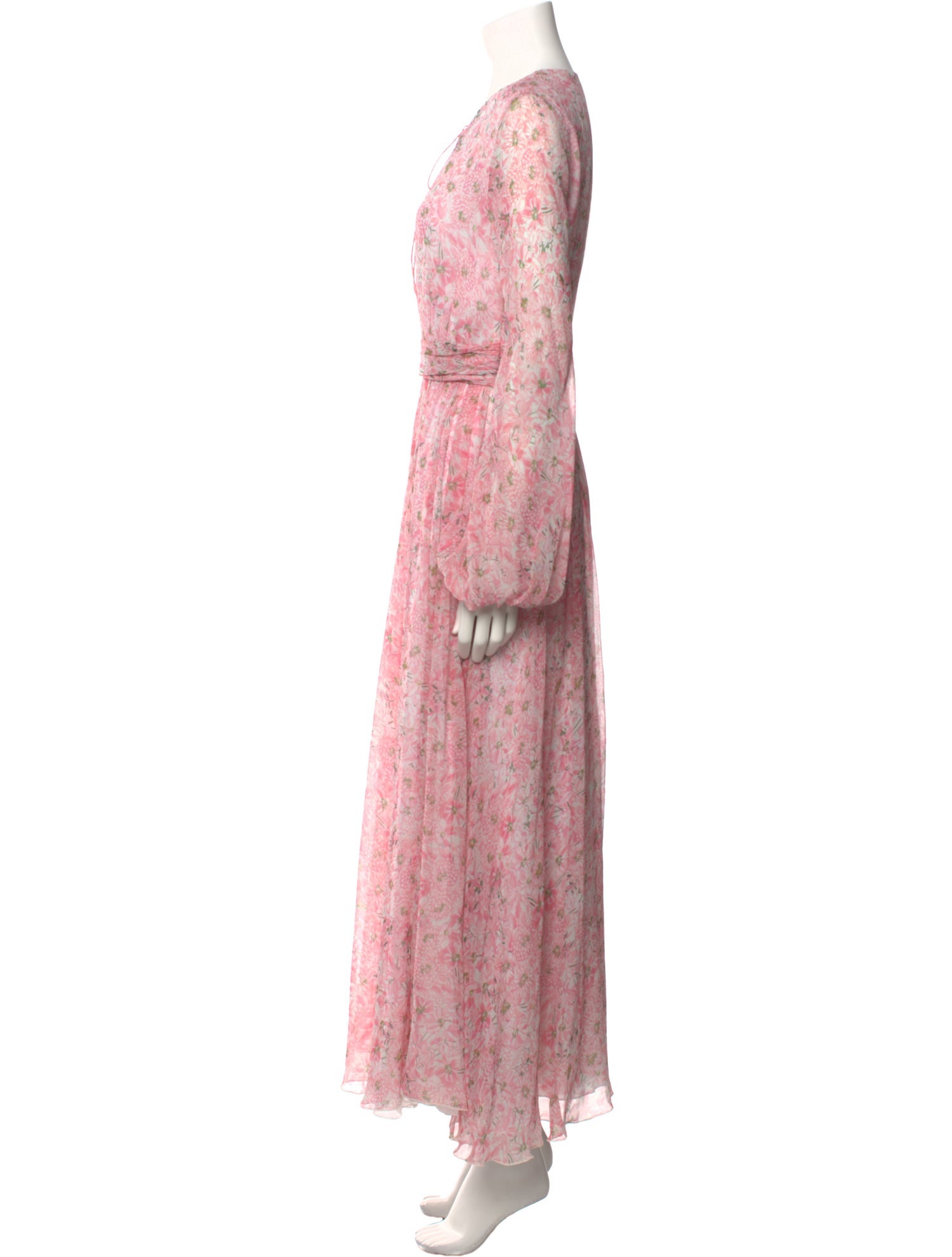 Giambattista Valli Silk Long Dress