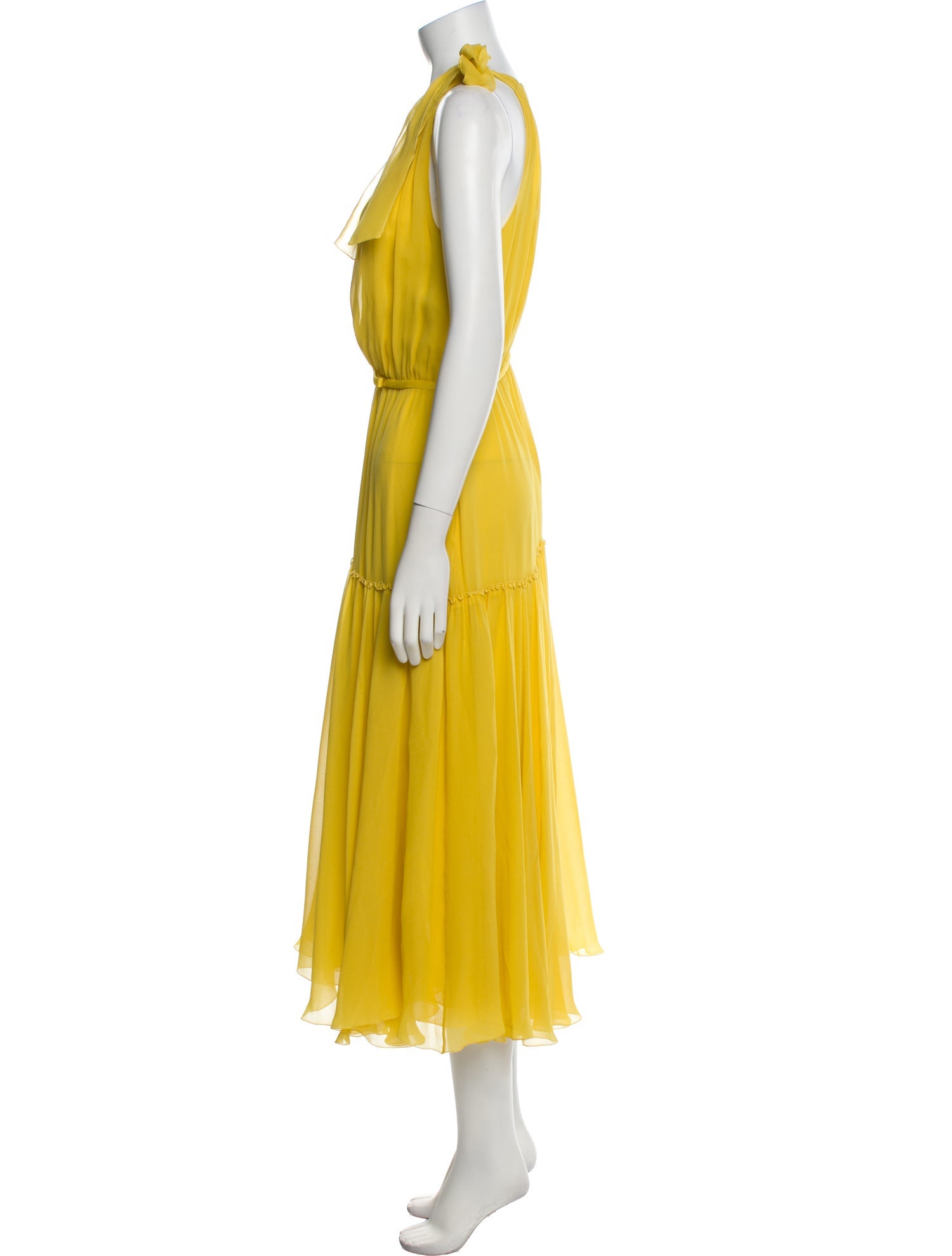 Giambattista Valli Silk Long Dress