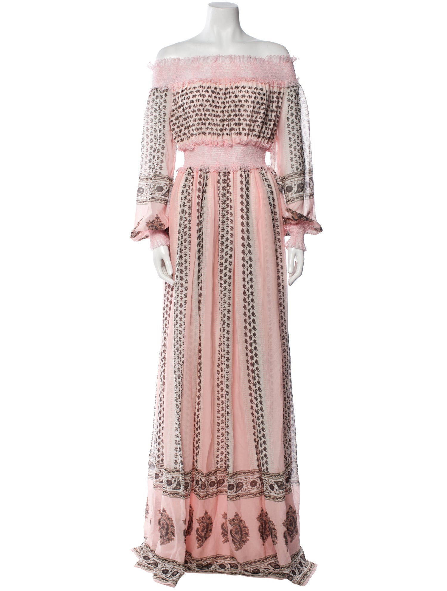 Giambattista Valli Silk Long Dress