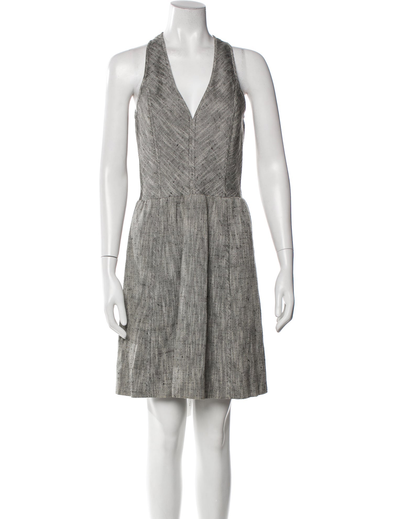 Giambattista Valli V-Neck Mini Dress