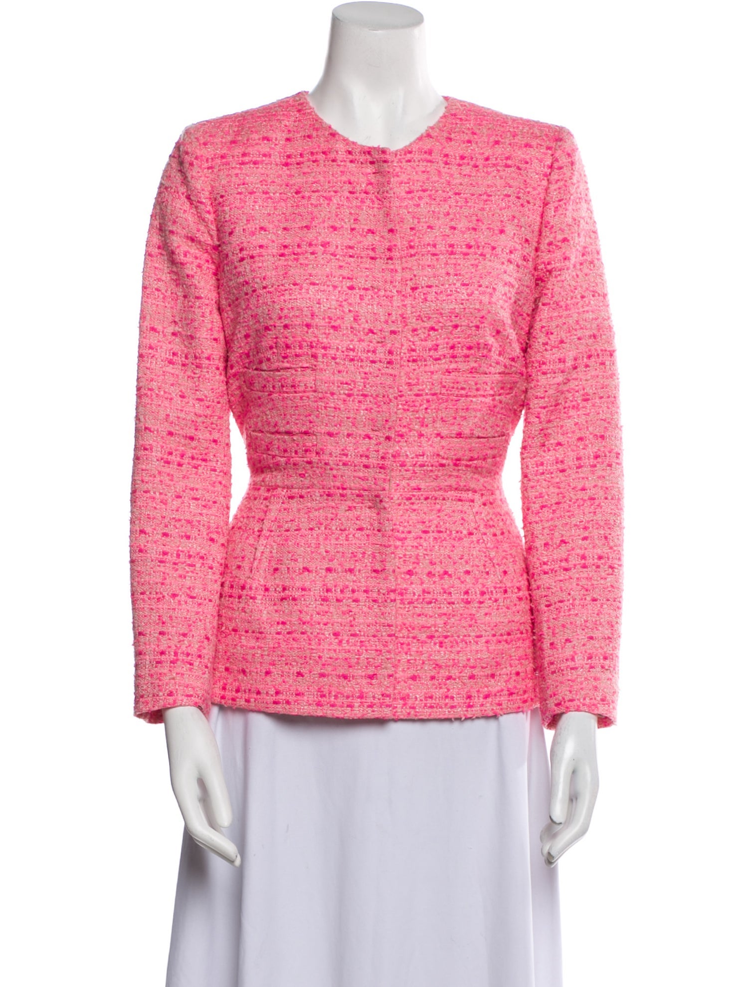 Giambattista Valli Tweed Pattern Jacket