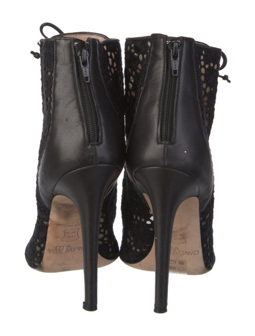 Giambattista Valli Lace Printed Lace-Up Boots