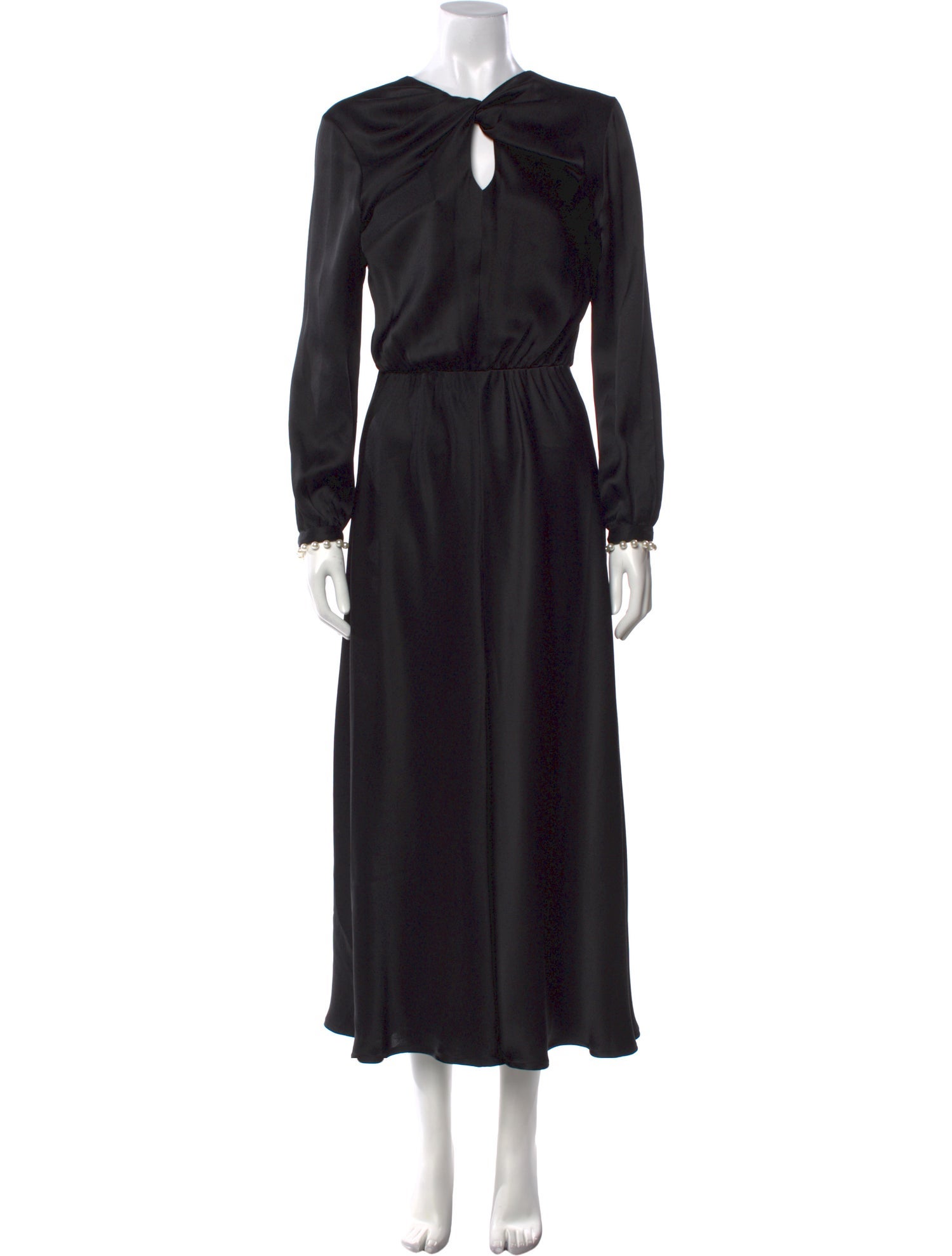 Giambattista Valli V-Neck Long Dress