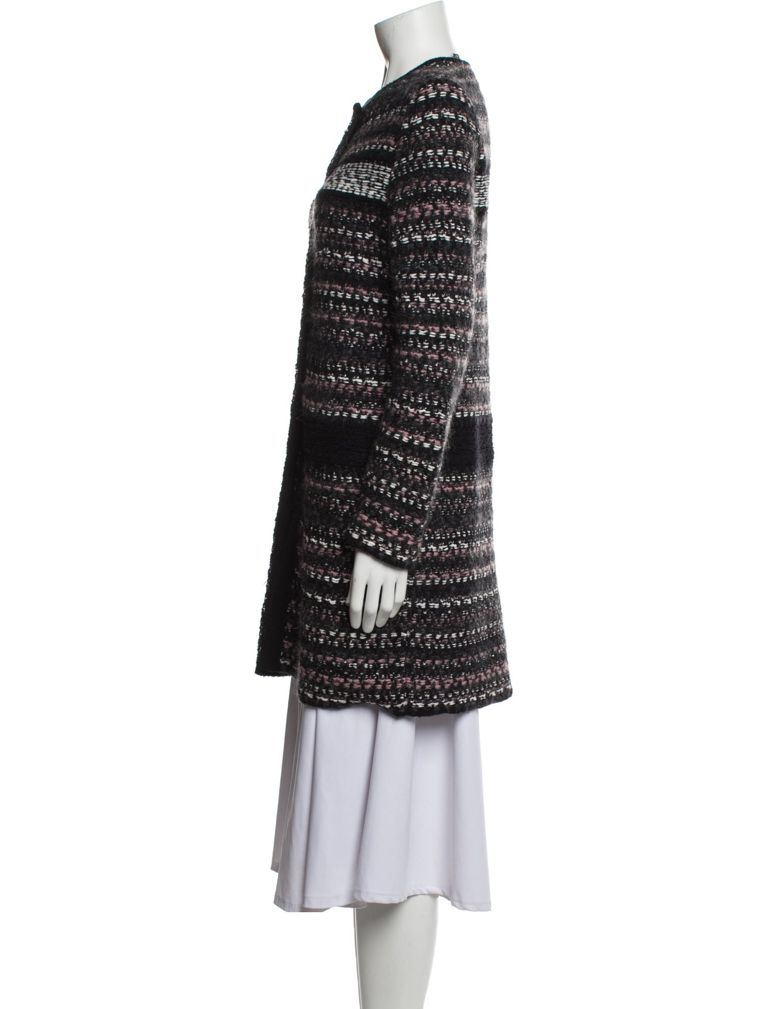 Giambattista Valli Wool Tweed Pattern Coat