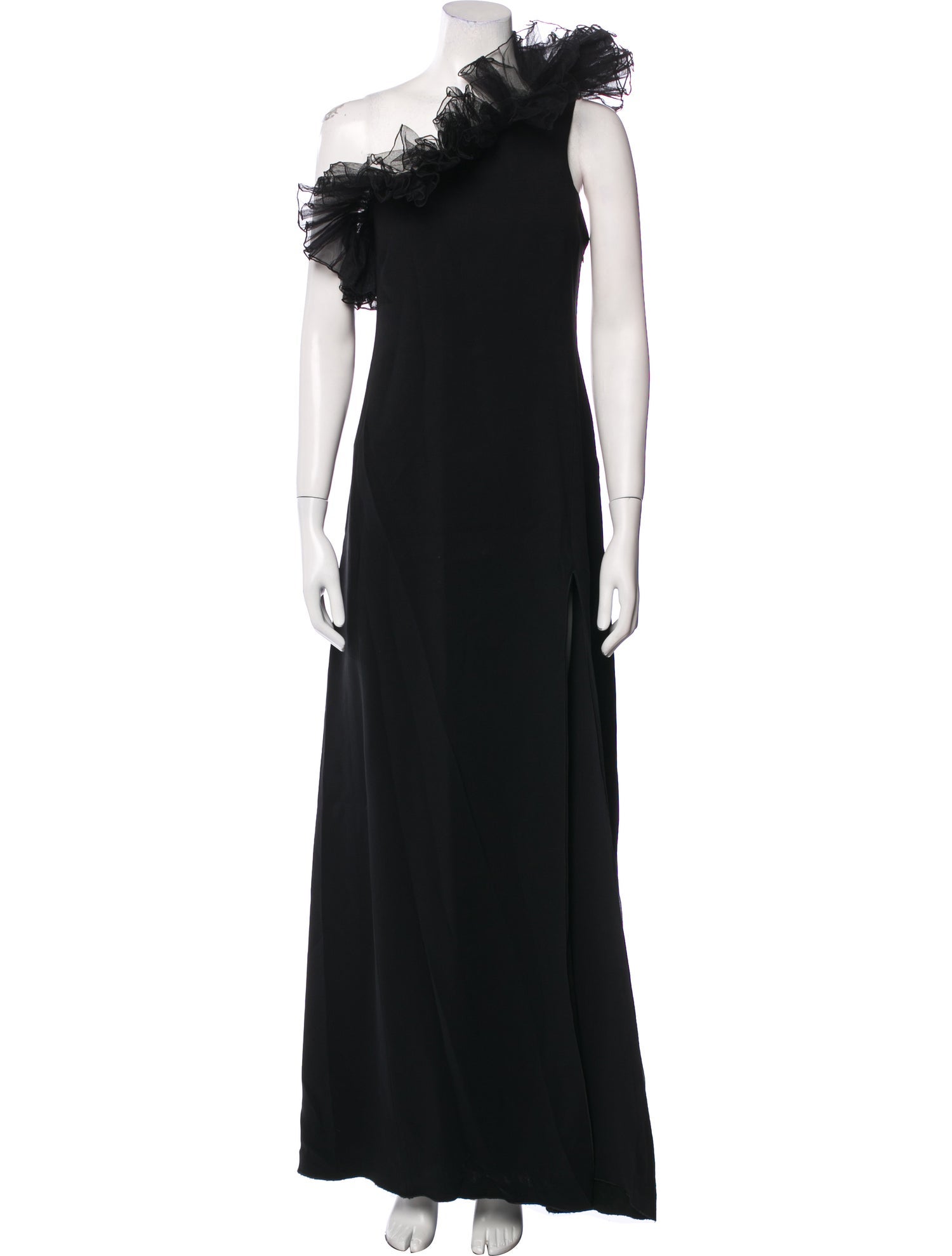 Giambattista Valli One-Shoulder Long Dress