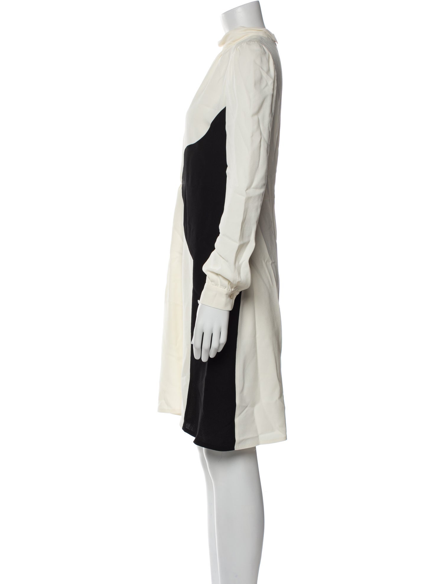 Giambattista Valli Mock Neck Mini Dress