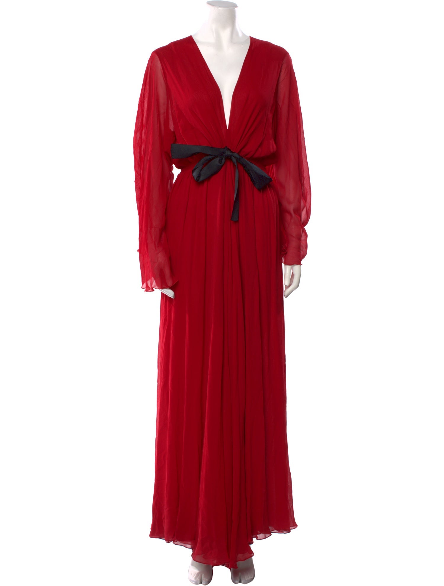 Giambattista Valli Silk Long Dress