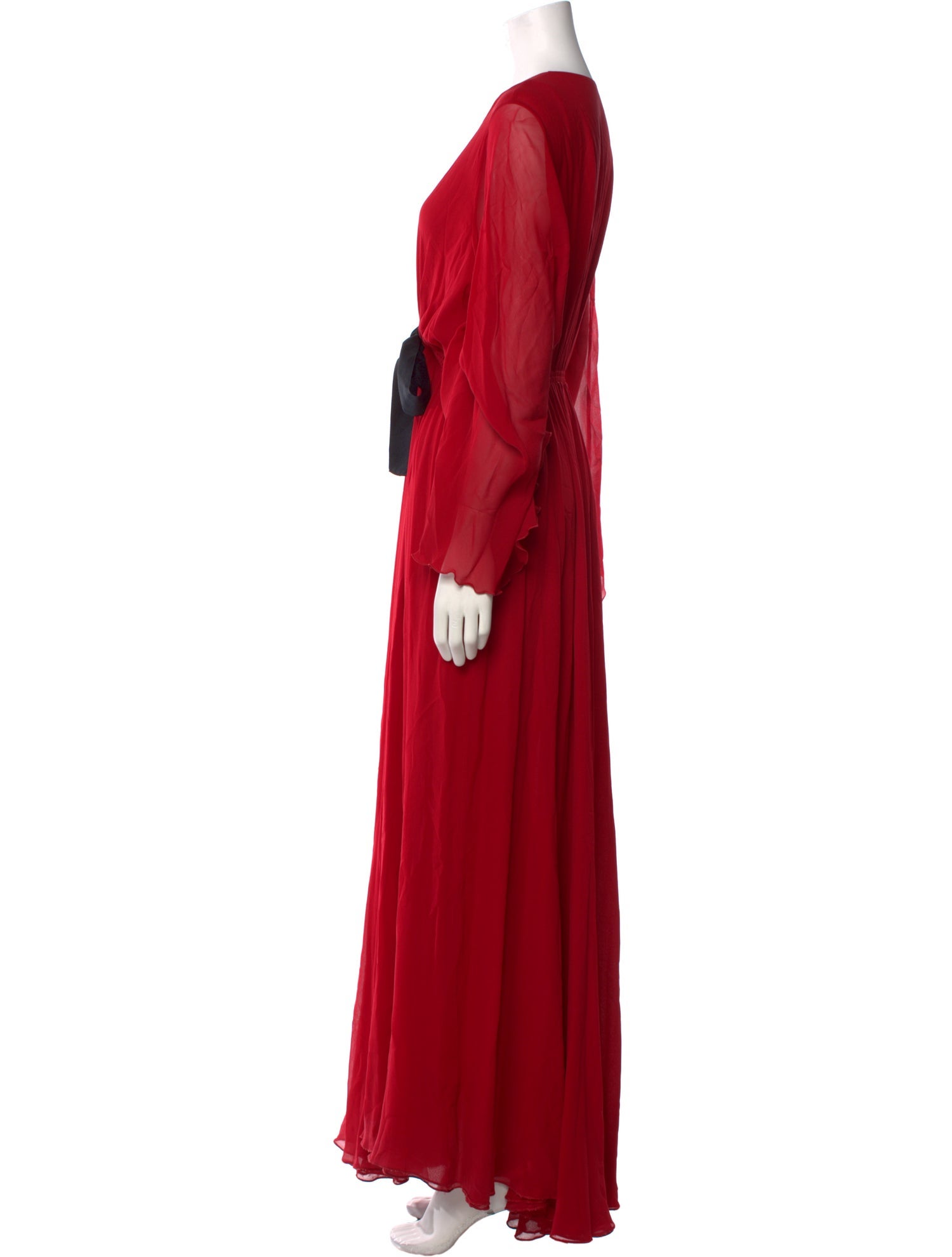 Giambattista Valli Silk Long Dress