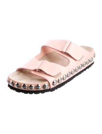 Giambattista Valli Leather Slides
