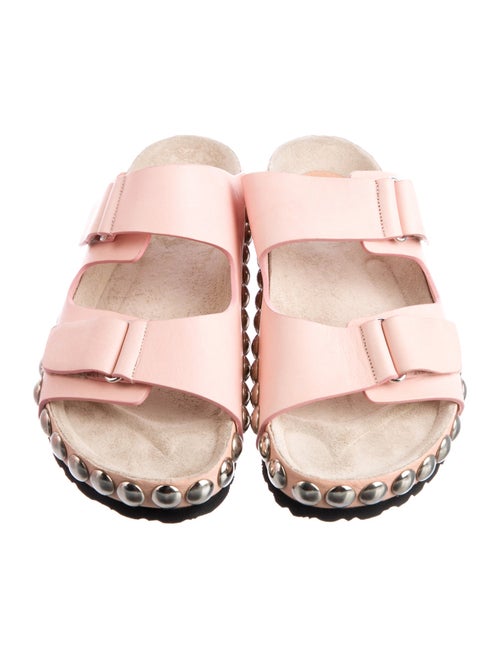 Giambattista Valli Leather Slides