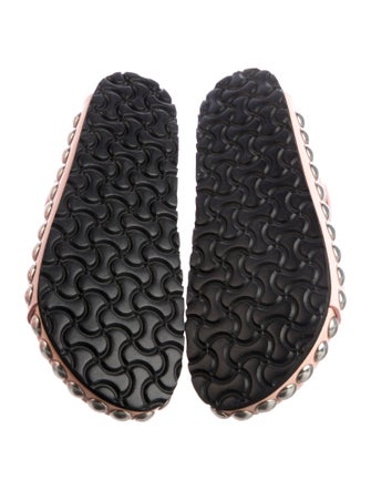 Giambattista Valli Leather Slides