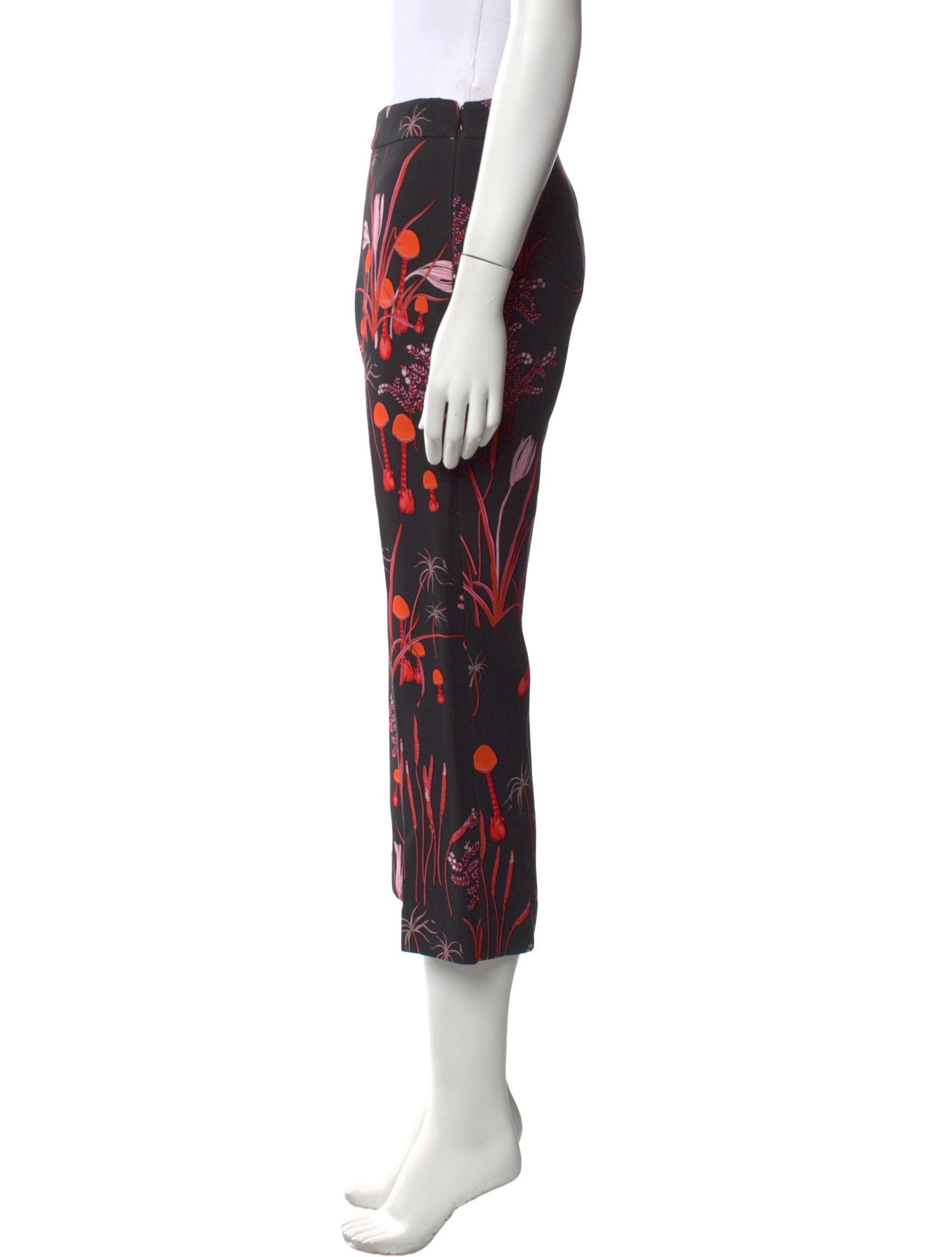 Giambattista Valli Printed Straight Leg Pants