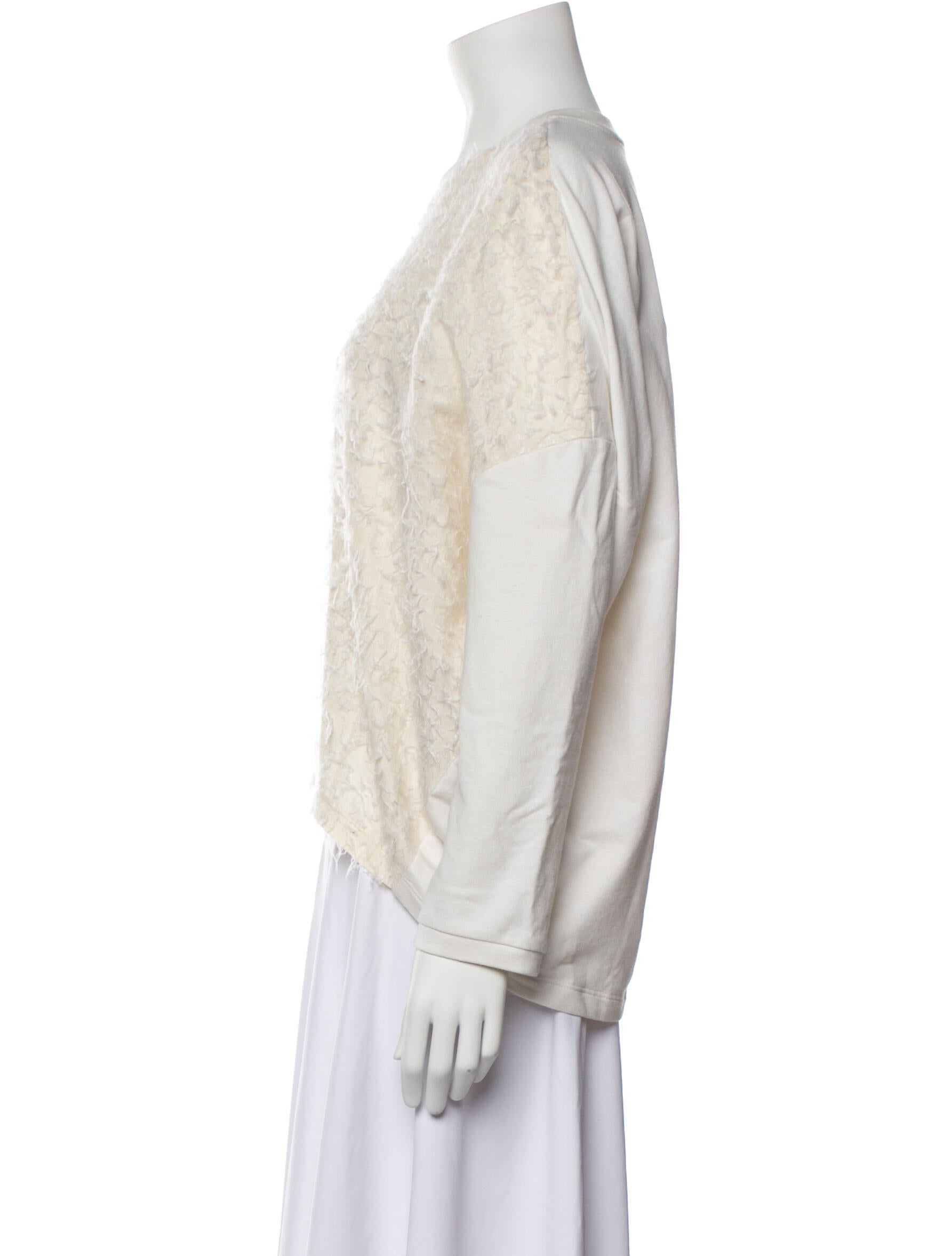 Giambattista Valli Wool Crew Neck Sweatshirt