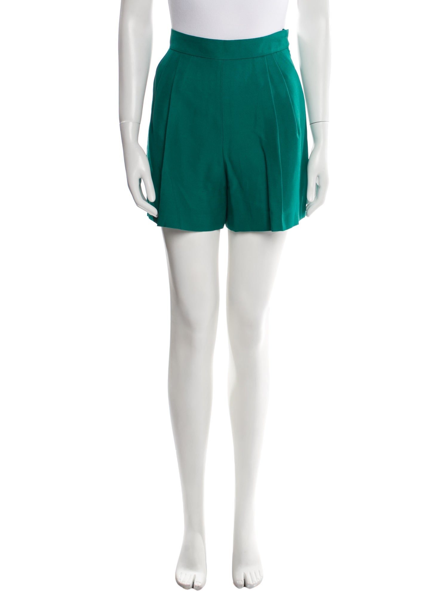Giambattista Valli Silk Mini Shorts