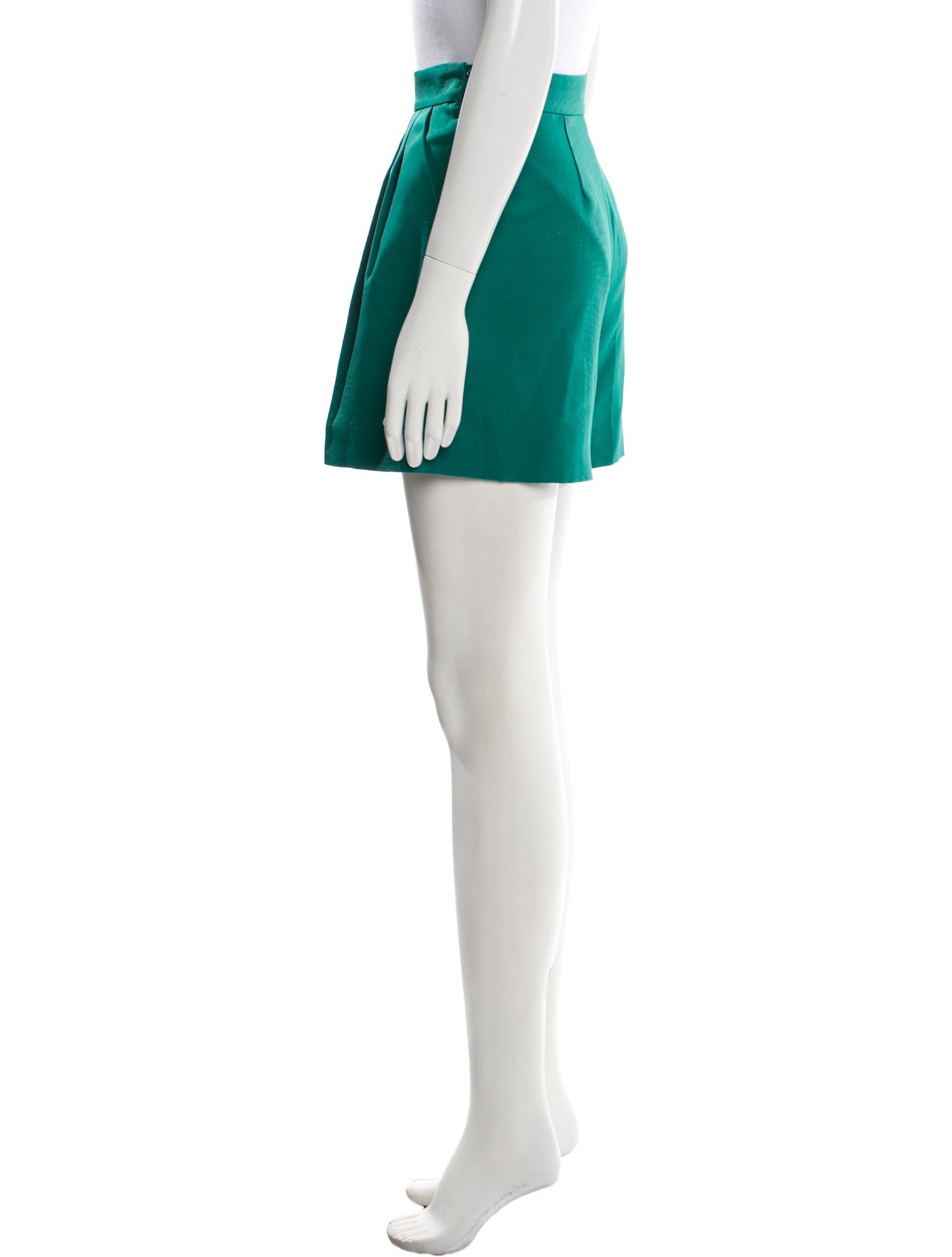 Giambattista Valli Silk Mini Shorts
