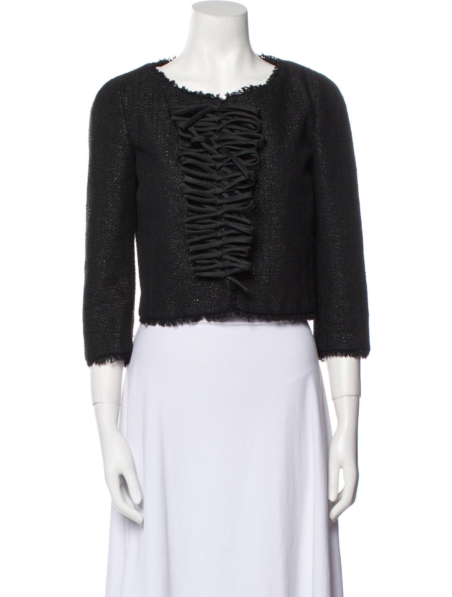 Giambattista Valli Tweed Pattern Jacket