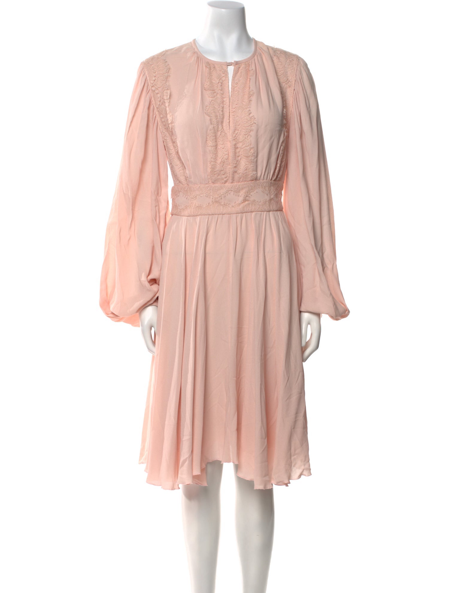 Giambattista Valli Crew Neck Knee-Length Dress w/ Tags
