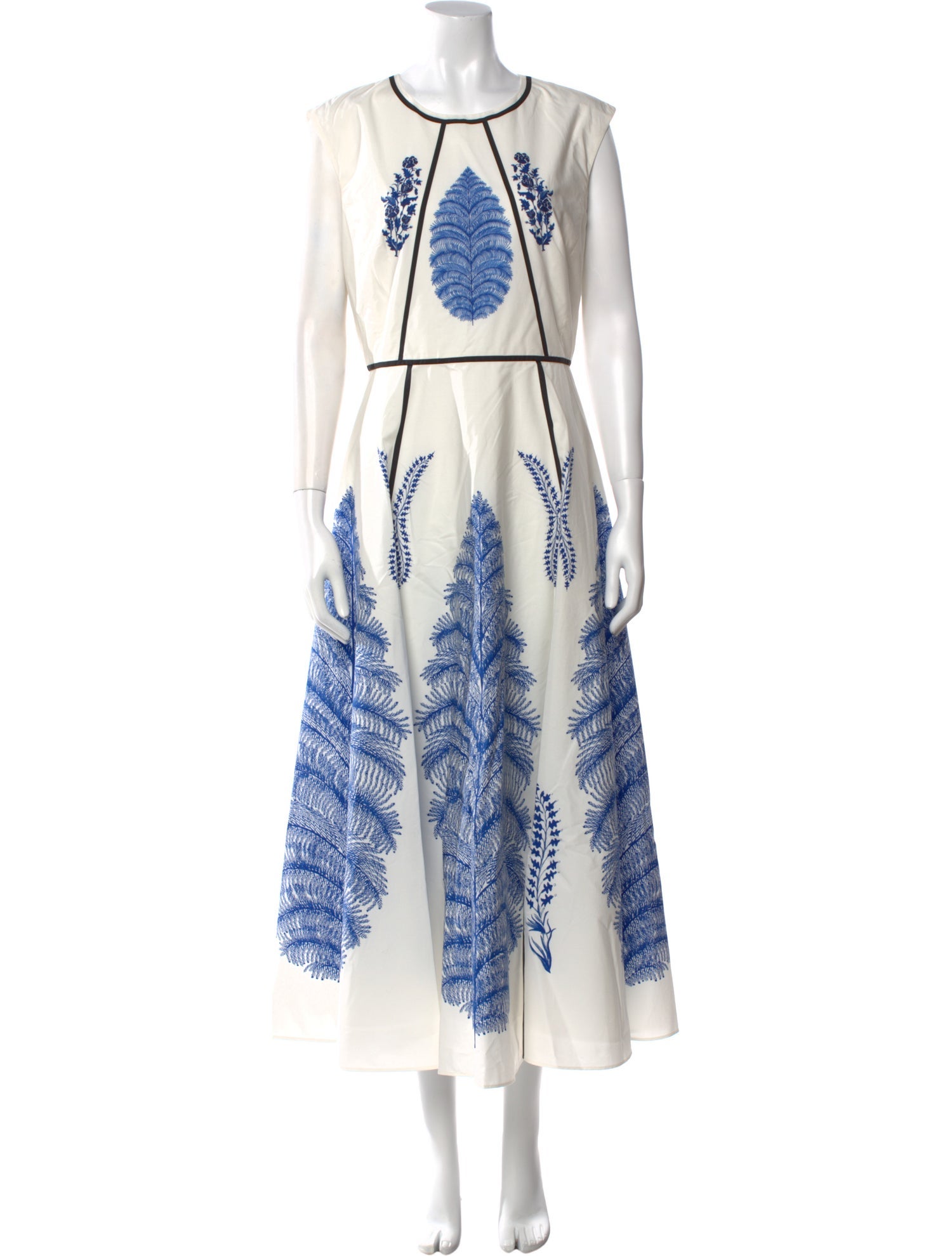 Giambattista Valli Printed Long Dress