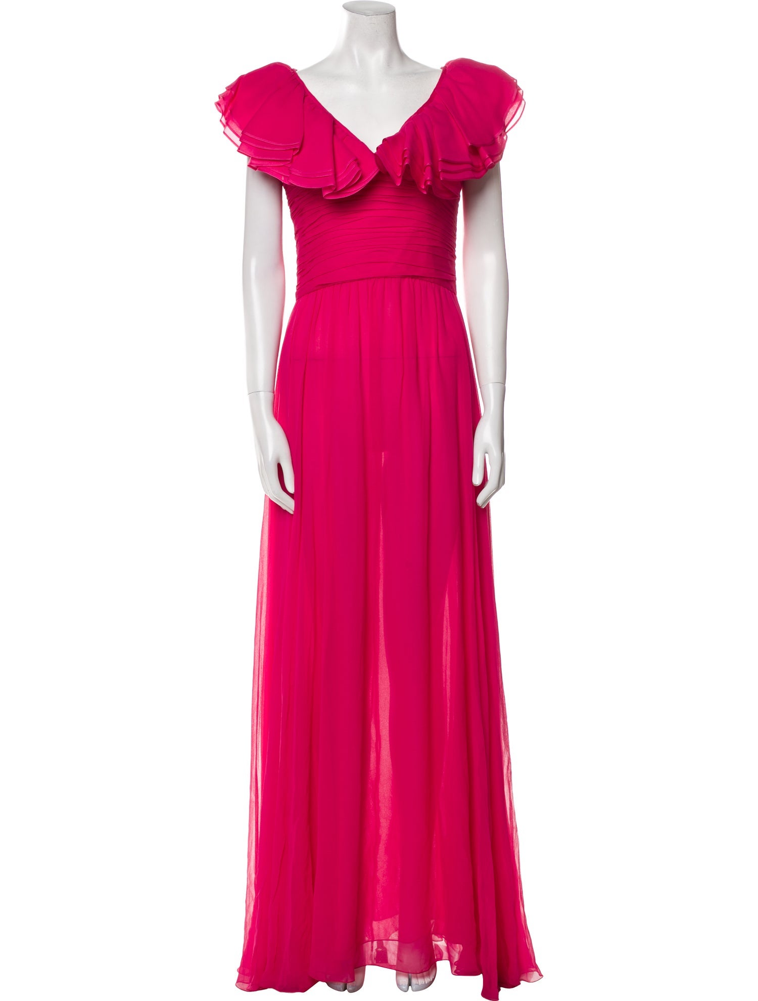 Giambattista Valli Silk Long Dress