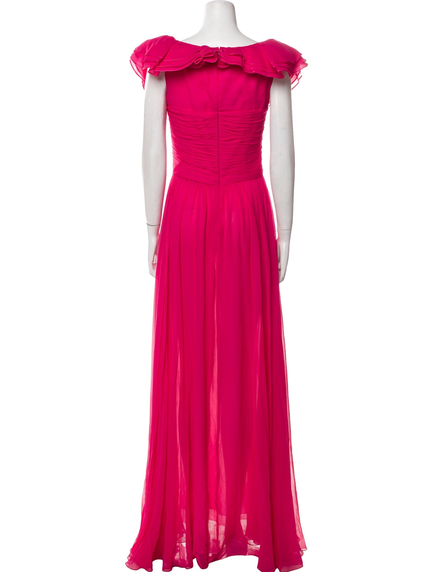 Giambattista Valli Silk Long Dress