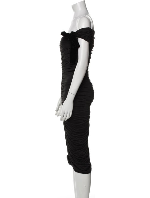 Giambattista Valli Off-The-Shoulder Knee-Length Dress