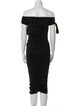 Giambattista Valli Off-The-Shoulder Knee-Length Dress