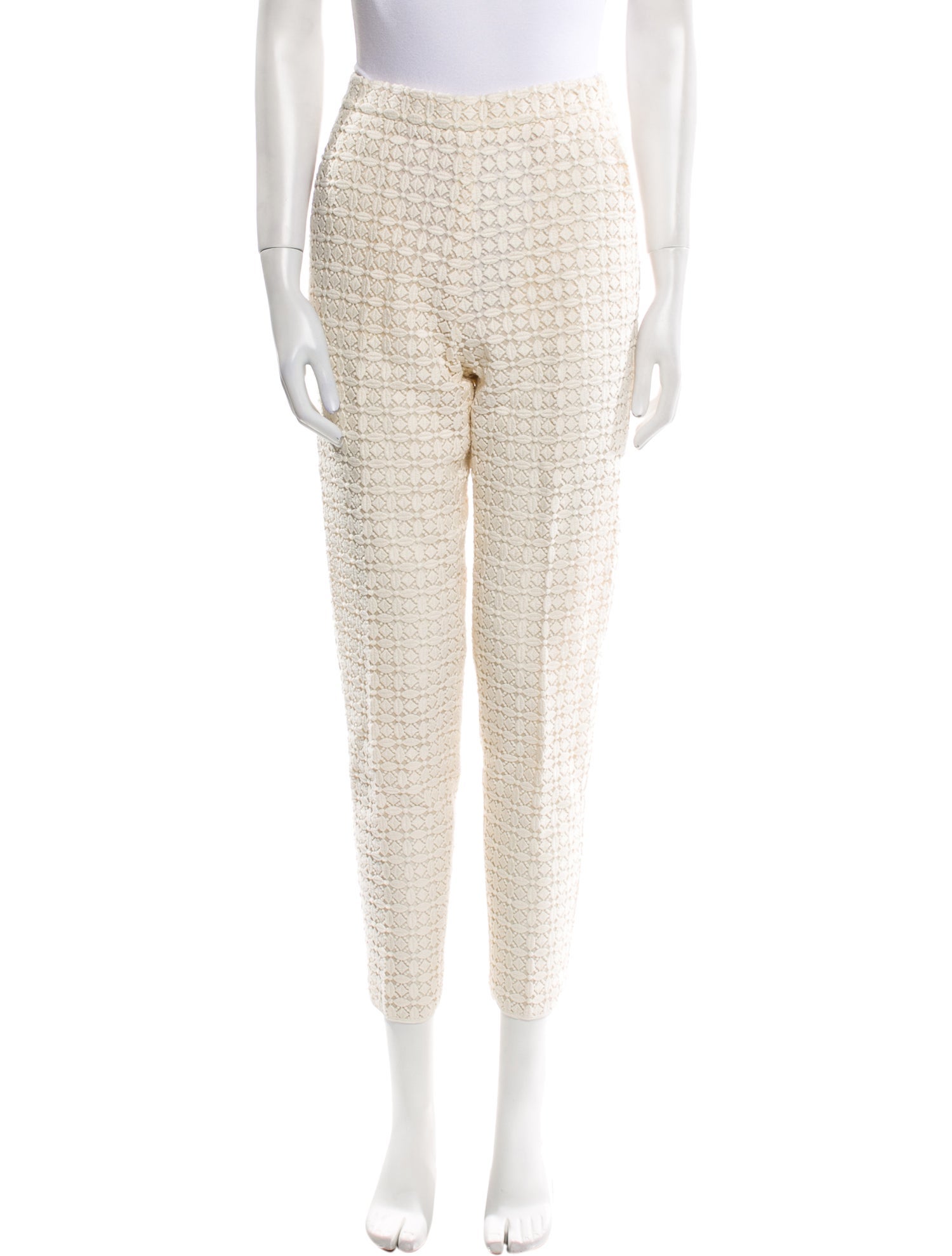 Giambattista Valli Printed Skinny Leg Pants