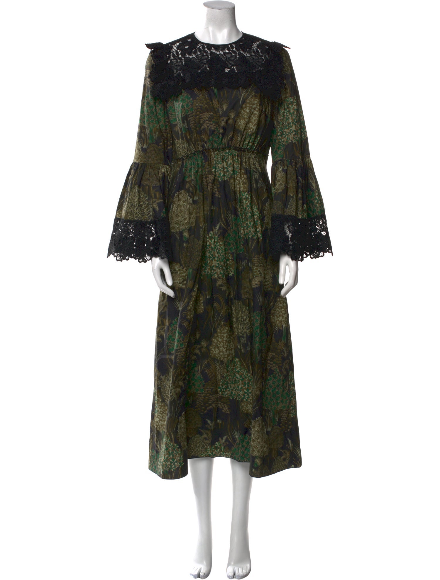 Giambattista Valli Printed Long Dress