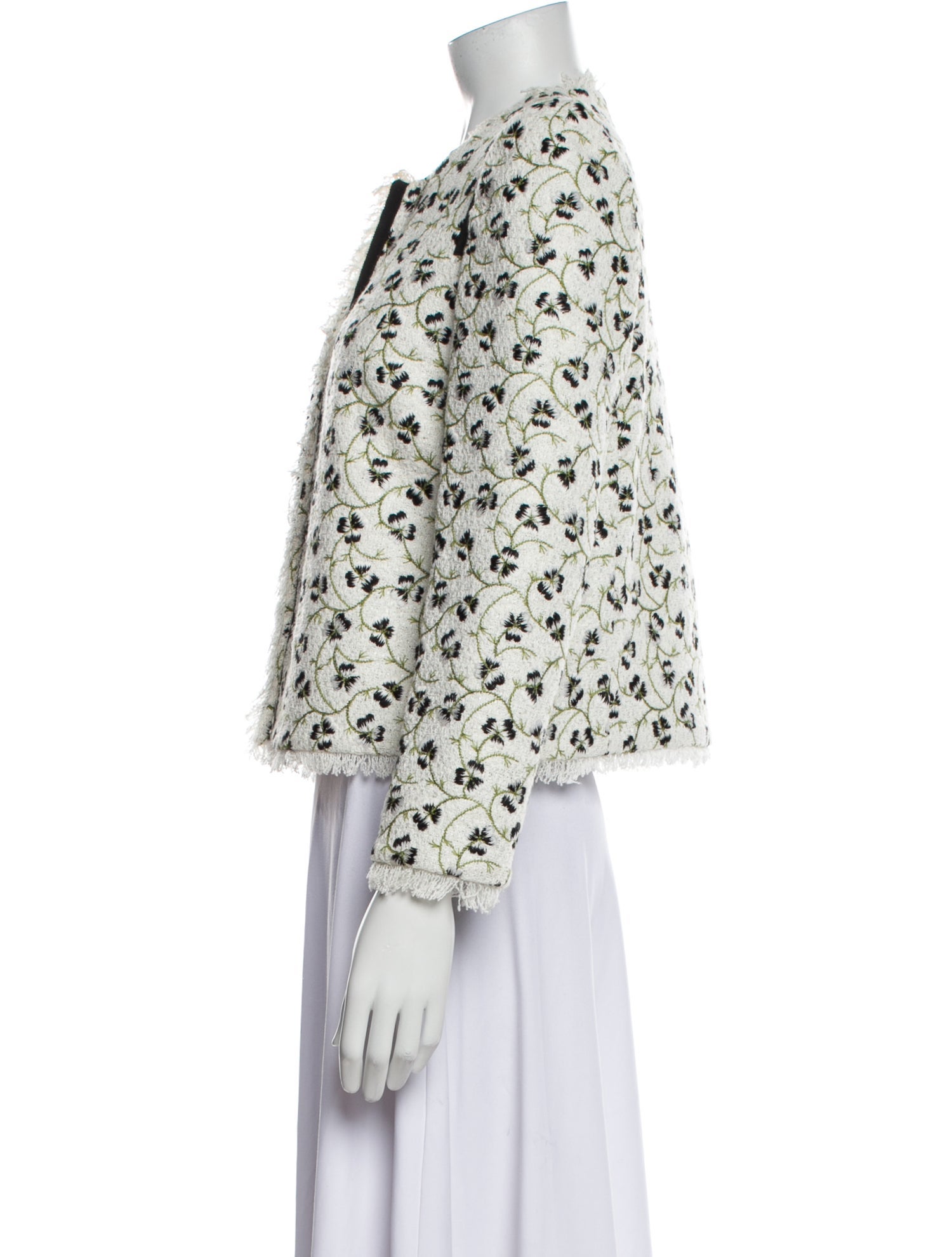 Giambattista Valli Floral Print Evening Jacket