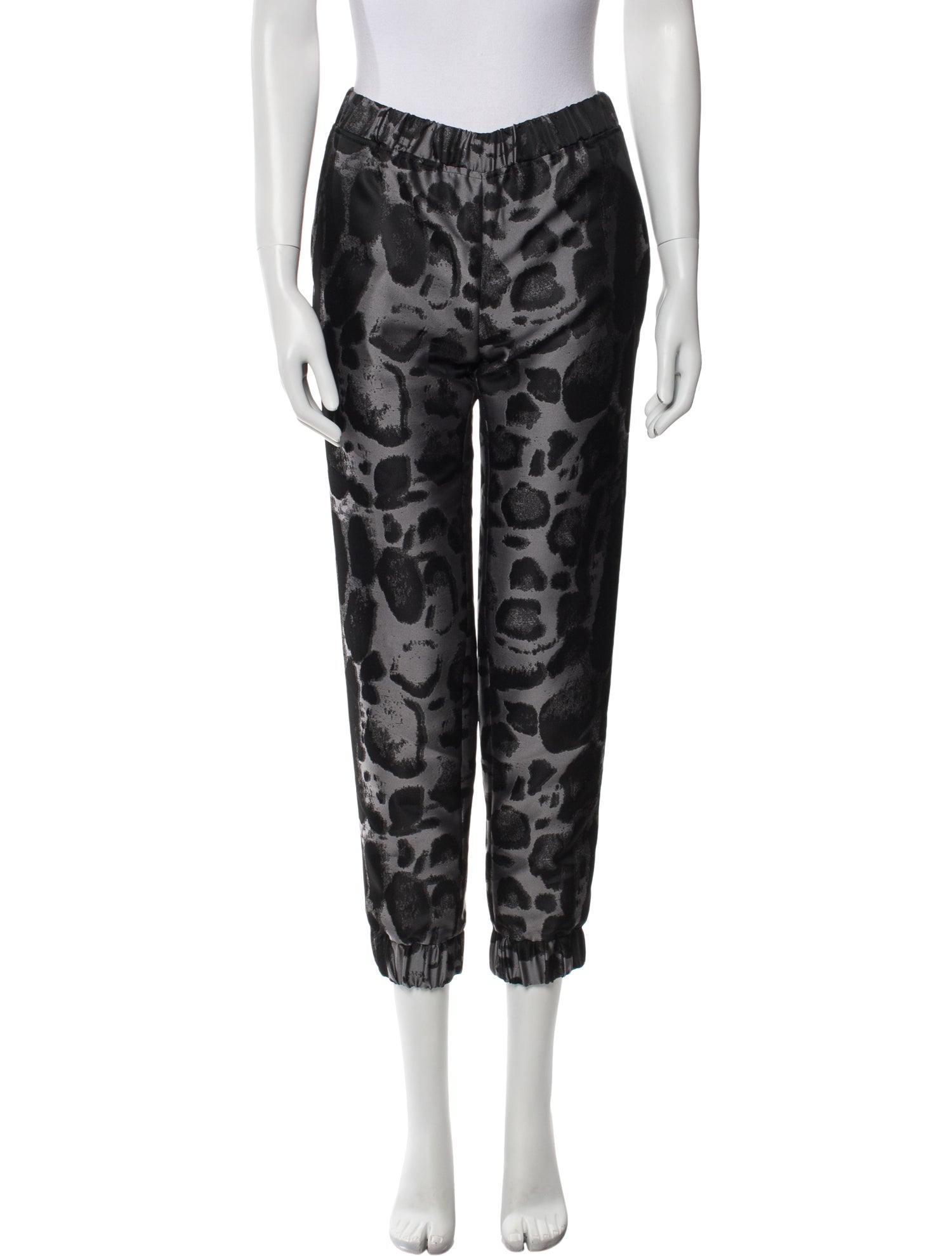 Giambattista Valli Printed Skinny Leg Pants