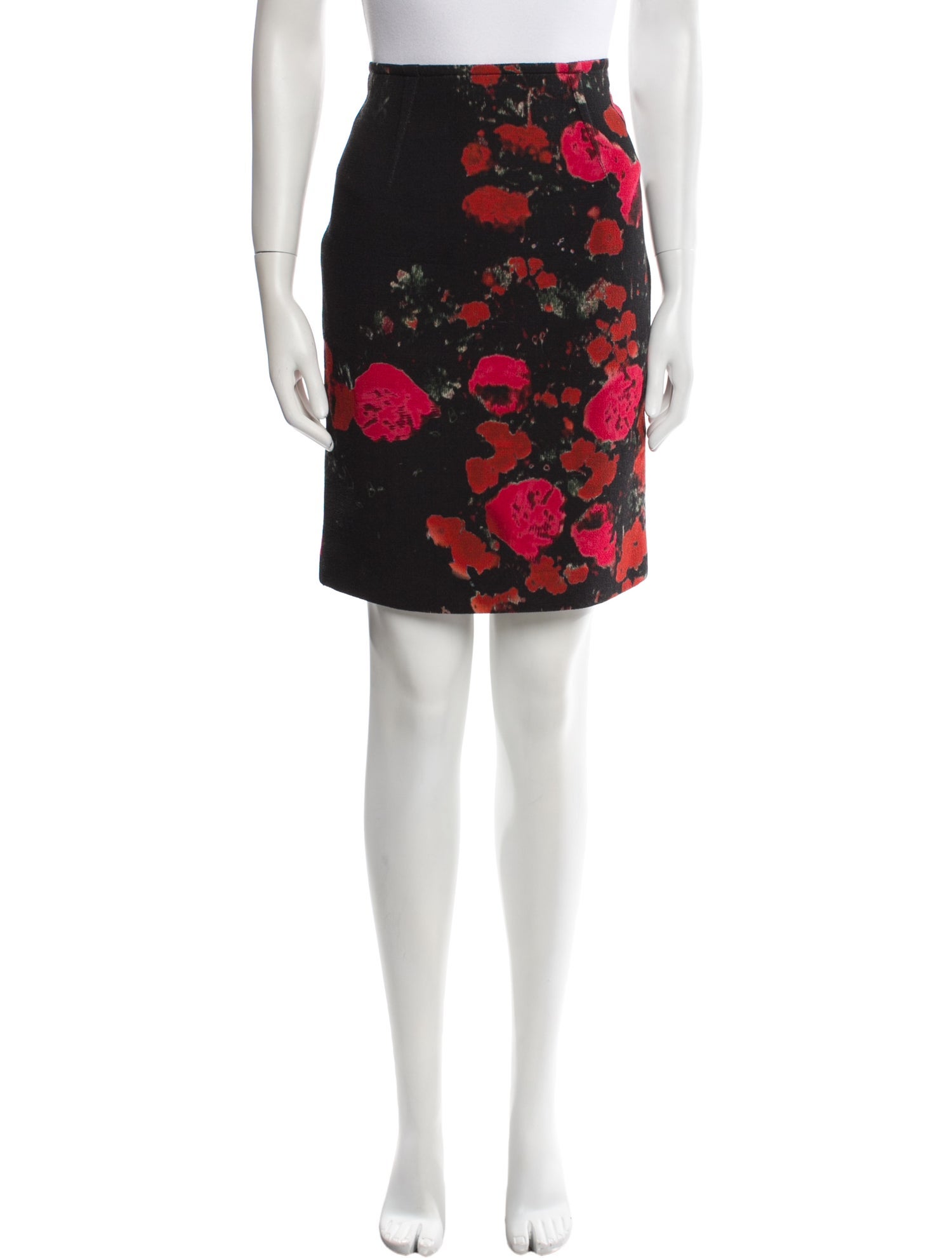 Giambattista Valli Wool Knee-Length Skirt