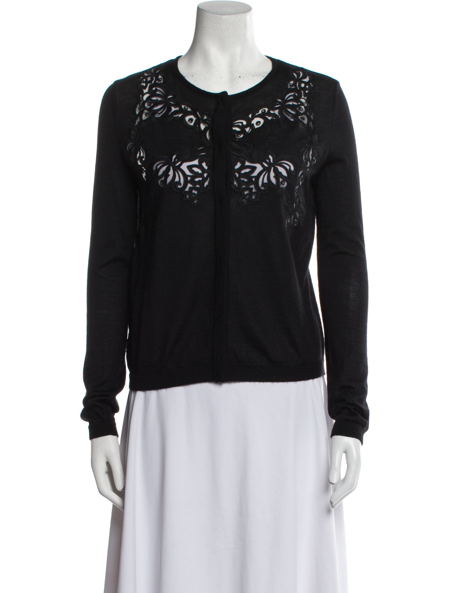 Giambattista Valli Cashmere Crew Neck Sweater