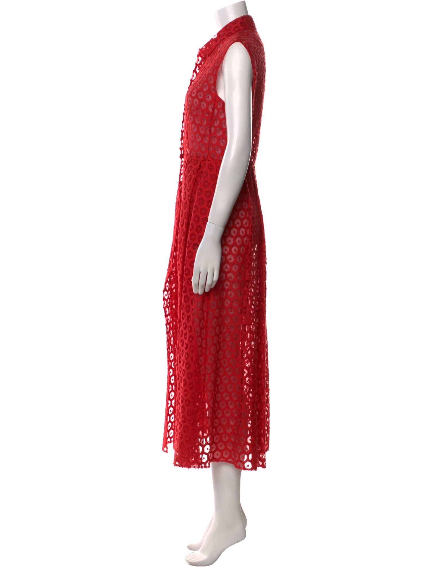 Giambattista Valli Lace Pattern Long Dress