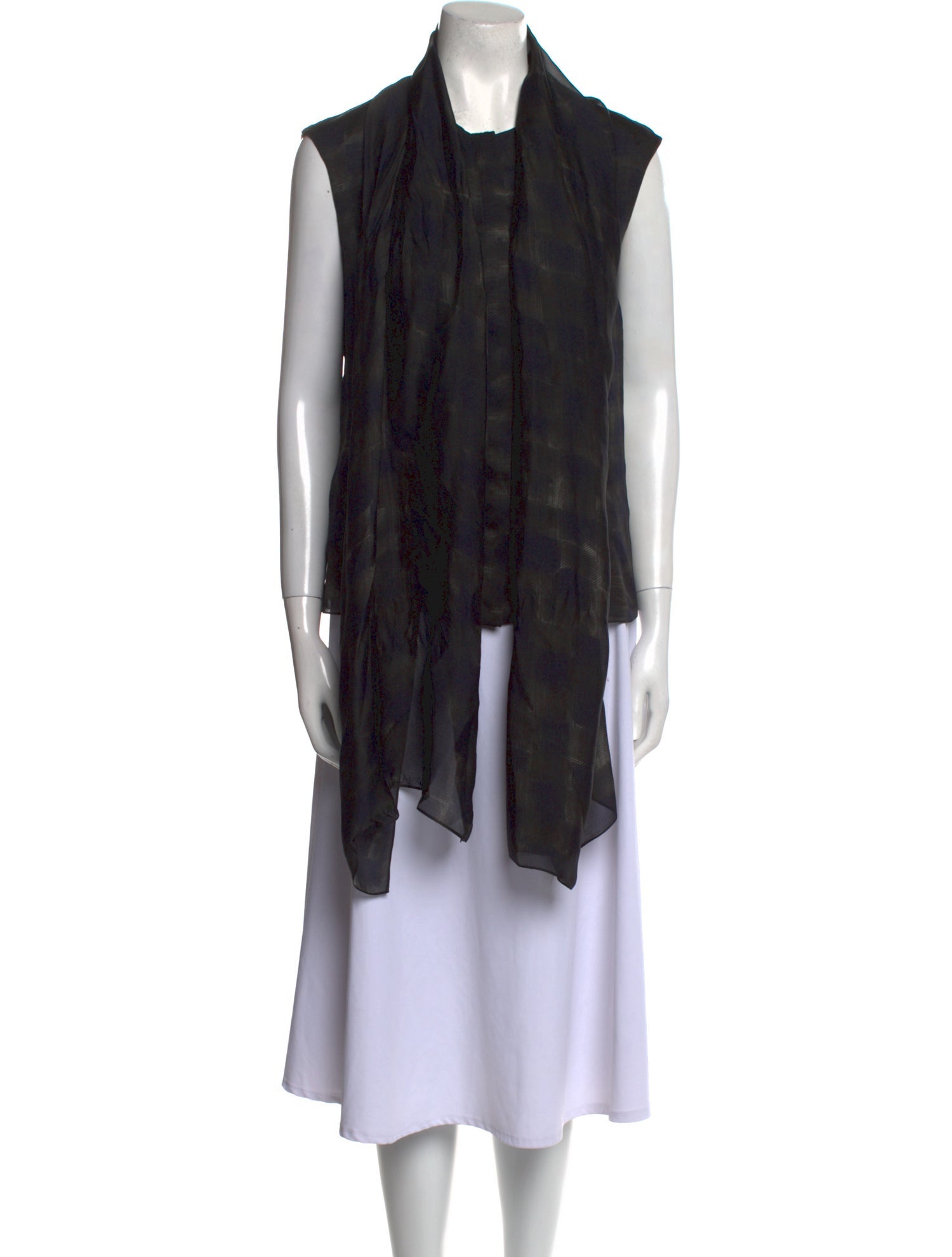 Giambattista Valli Silk Open Front Tunic w/ Tags
