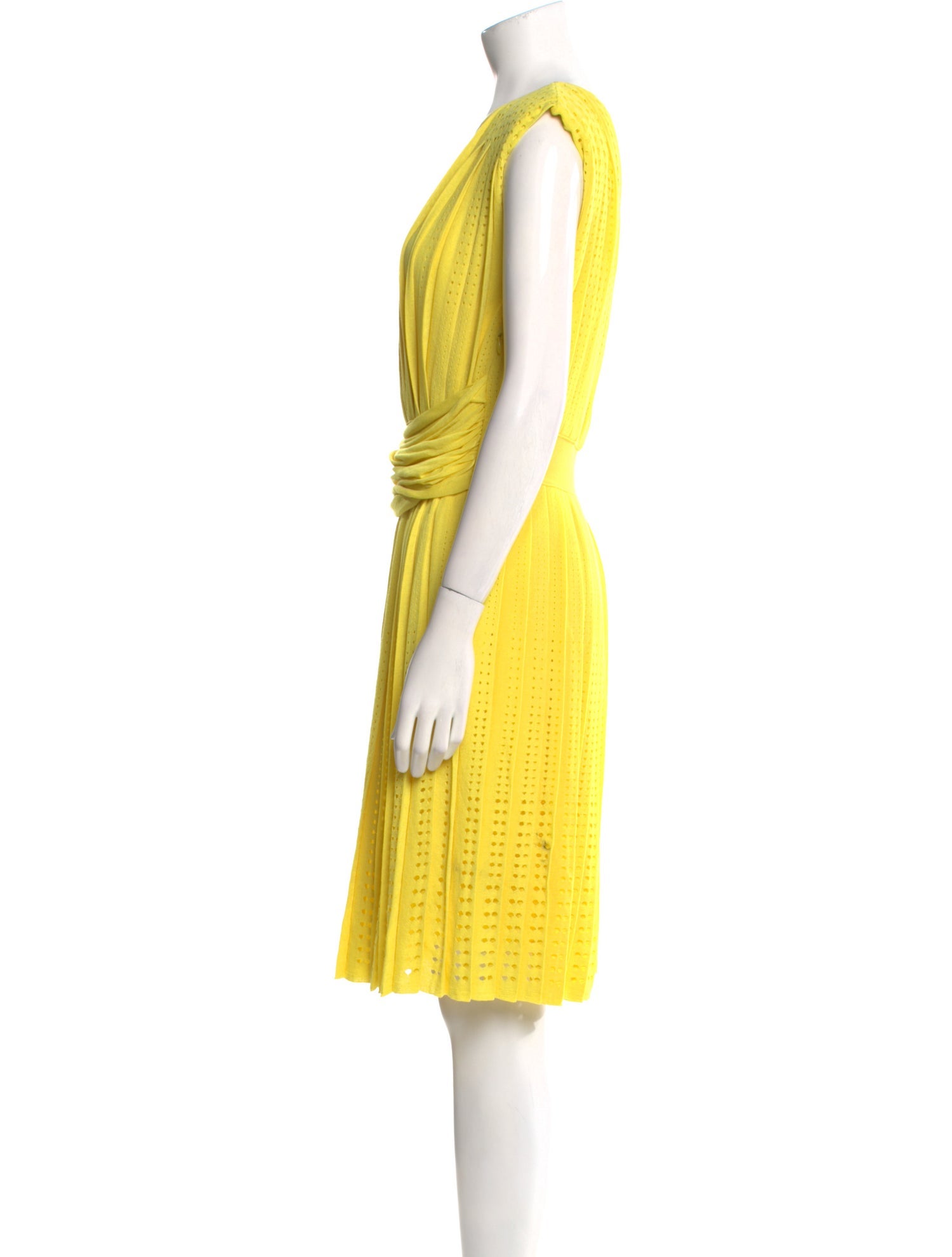 Giambattista Valli Scoop Neck Knee-Length Dress w/ Tags